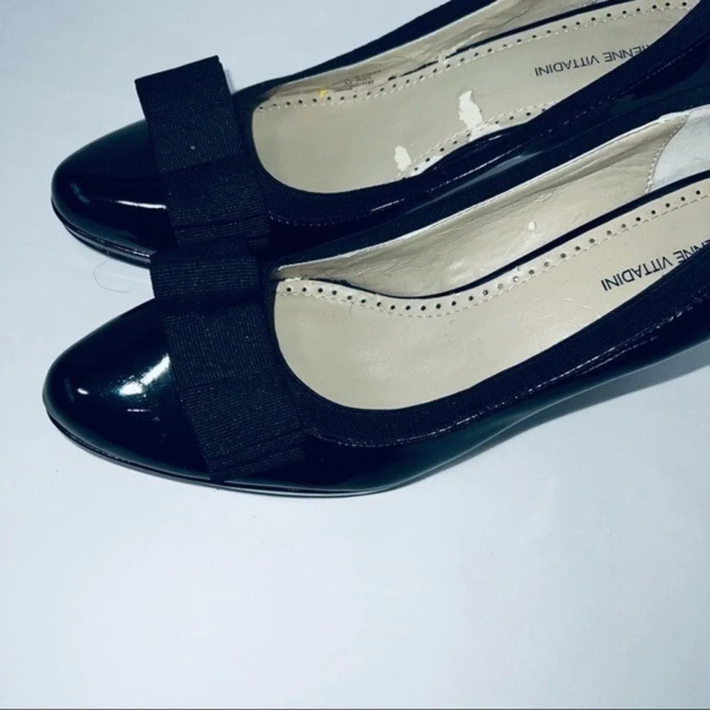 Adrienne Vittadini Black‎ Posy Heels Size 10